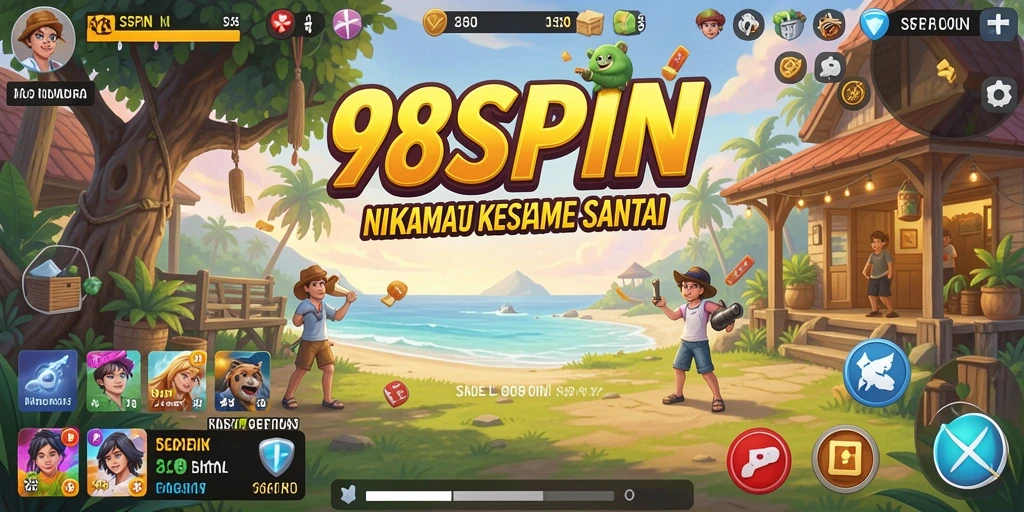 Screenshot gameplay 98SPIN yang menghibur dan santai.