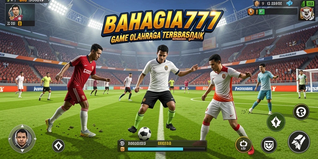 Tampilan aksi seru dalam BAHAGIA777 dengan grafis yang memukau.