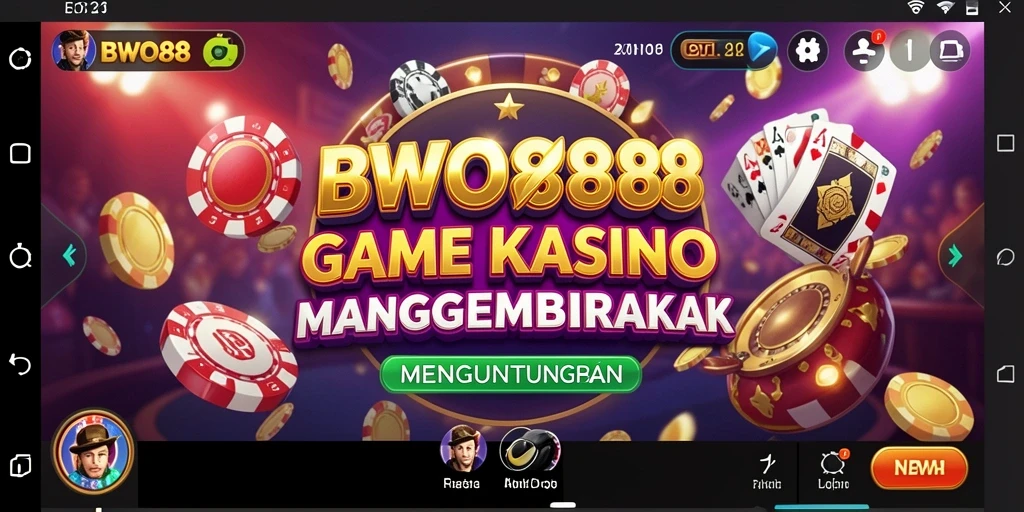Tampilan gameplay BWO888 yang menegangkan dan menyenangkan.
