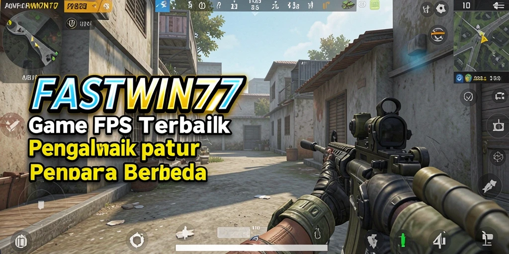Tangkapan layar menampilkan aksi seru dalam permainan FPS.