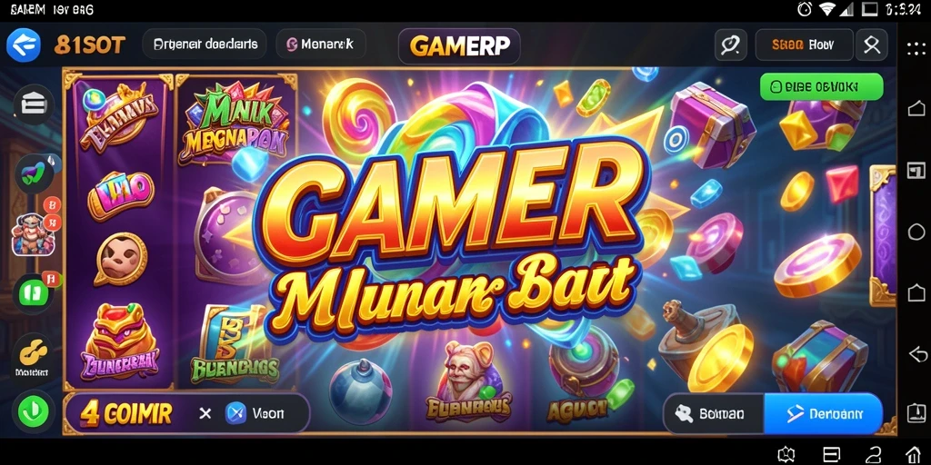 Tampilan gameplay menarik dari GAMERP yang penuh dengan slot seru.