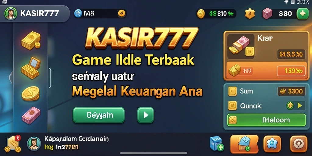 Tampilan gameplay KASIR777 yang menarik dalam pengelolaan bisnis.