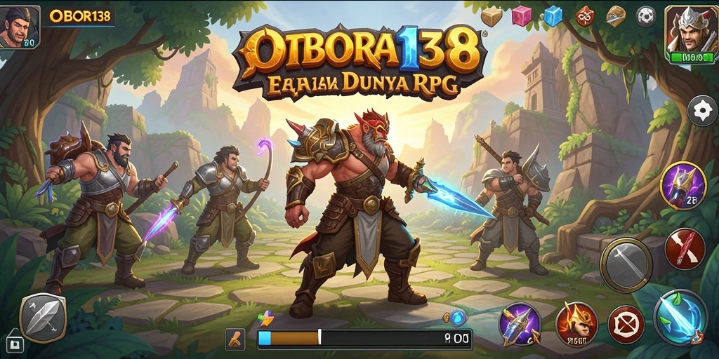 Tampilan gameplay OBOR138 yang menakjubkan dan mendalam.