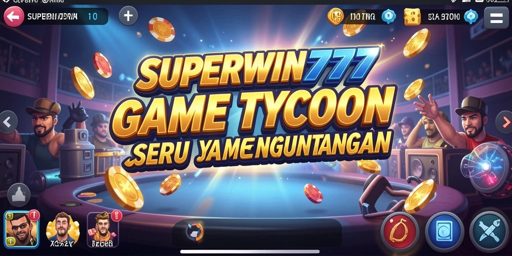 Tampilan gameplay SUPERWIN777 yang mendebarkan dan menyenangkan.